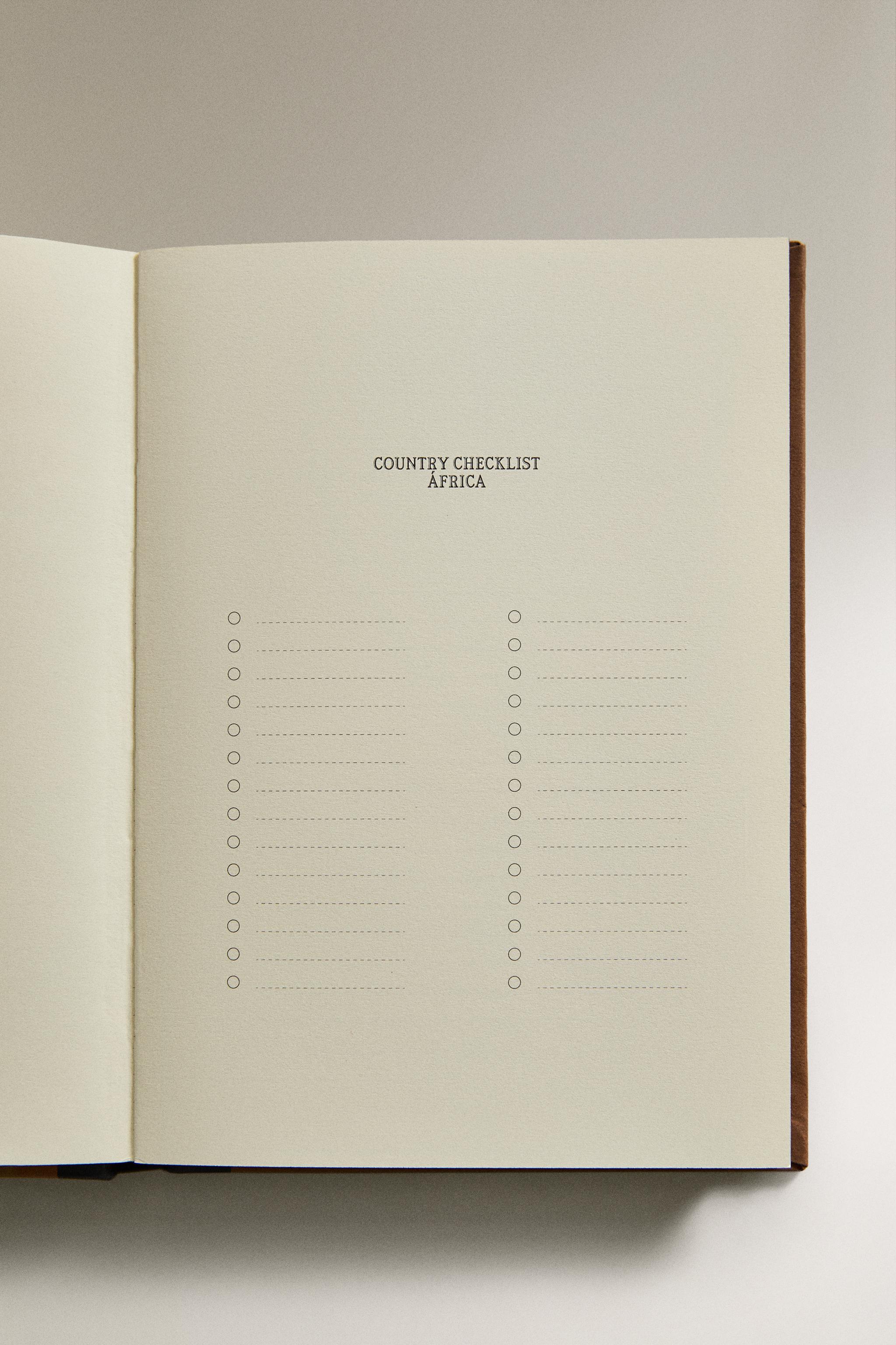 CONTINENTS TRAVEL JOURNALS SET (SET OF 6)